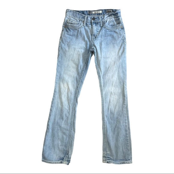 BKE Aiden Mens Jeans - Size 27 - Lightwash Bootcut - Teen - Picture 10 of 10